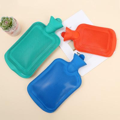 China FLANNEL non-electric electrothermal rubber hot water bag with cover for sale