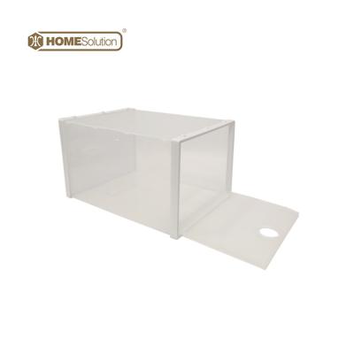 China Traditional Classic Waterproof and Rustproof Household Plastic Shoe Storage Box for sale