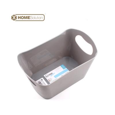 China Custom High Quality Rectangular Flat Plastic Household Freshness Preservation Goods Plastic Storage Box for sale