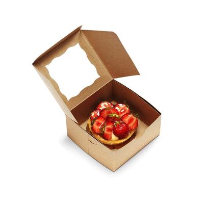 China Recyclable Wholesale Luxury OEM & ODM Manufacture Custom Printing Plain Small Cake Box for sale