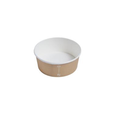 China Recyclable Wholesale Luxury OEM & ODM Fabricate Custom Printing Cupcake Boxes With Kraft Paper Soup Bowl for sale