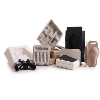 China 100% Eco-friendly Recyclable Biodegradable Pulp Top Quality Protective Customized Molded Packaging For Gamepad for sale