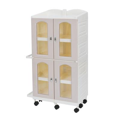 China Modern ABS Designed Removable Drawer Plastic Cabinets Storage Safety Storage Cabinets for sale