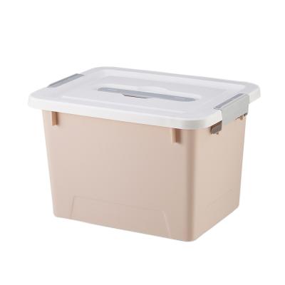 China Multifunctional Plastic Clothes And Tools Storage Cube Box With Lid Storage Box for sale