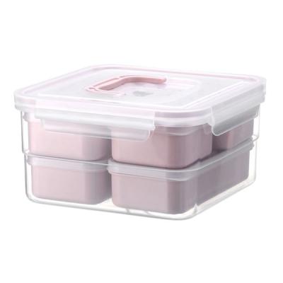 China Various Factory Selling Children's Silicone Bento Kids Lunch Box Sets Sustainably for sale