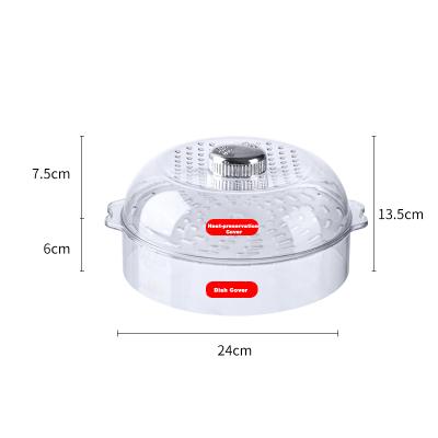 China Quality Appropriate Price Sustainable Two-Layer Food Fly-Proof Dish Cover Guaranteed for sale