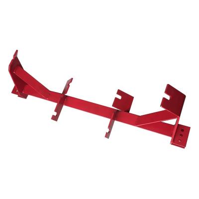 China Mining Industry Belt Conveyor Self Waiting Roller Aligning Brackets With Painting for sale