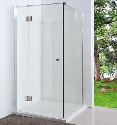 China 6mm Series Modern Square Walk-in Clear Tempered Glass Shower Enclosure Free Standing Bathroom Enclosure for sale