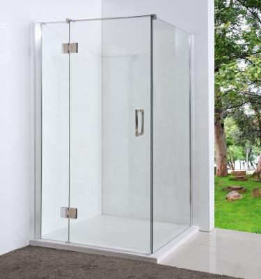 China Fashion Easy Clean 6mm Tempered Glass Bathroom Shower Ready Made Enclosure In India for sale