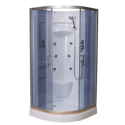 China With Back View RV Shower Room Portable ABS One Piece Wall Shower Enclosure for sale