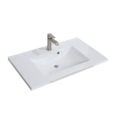 China Modern Desgin New Design Luxury Bathroom Concrete Under Counter Wash Basin for sale