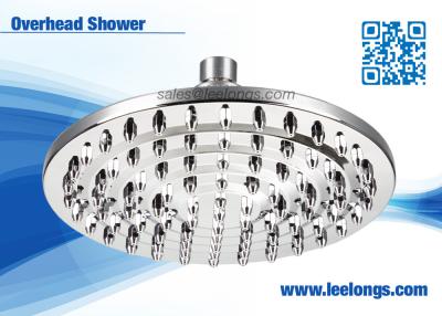 China Waterfall Overhead Shower Head Rain 8 Inch / 6 Inch  / 4 Inch For Hotel Bathroom for sale