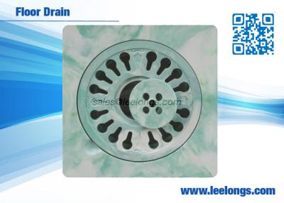 China Bathroom Sanitary Ware 6inch /  8inch Bathroom Floor Drain  Resin composite for sale