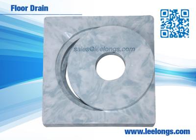 China Bathroom Sanitary Ware 15cm 20cm Resin Composite Floor Drain Covers for sale