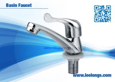 China Zinc Spanner Easy Handle Basin Faucet For Bathroom , Kitchen for sale