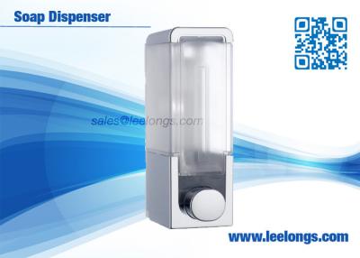 China 300ml Single Tank Manual Liquid Soap Dispenser Square For Hotel for sale