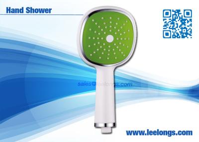 China Single Spray Face rain shower head with handheld , Square for sale