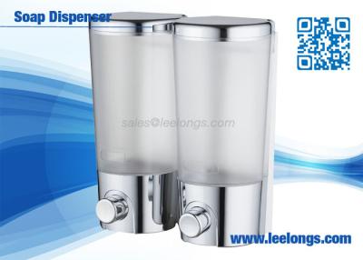 China 450ml Double Tank Shampoo Foam Soap Dispenser for shower for sale