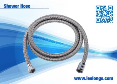 China Waving Dazzled Spring Flexible Shower Hose 1.5 m Stainless Steel With Brass Nuts for sale