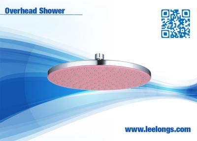 China Home Round Overhead Shower Head ceiling mounted color lights for sale