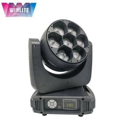 China Winlite 7x40w 4in1 RGBW Sports Stadiums Led Zoom Wash Moving Head Light for sale