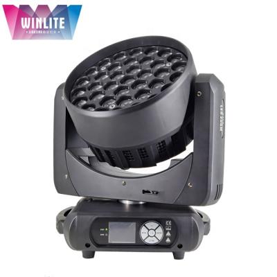 China Winlite 37x15w 4in1 residential professional rgbw led wash zoom moving head lights for sale