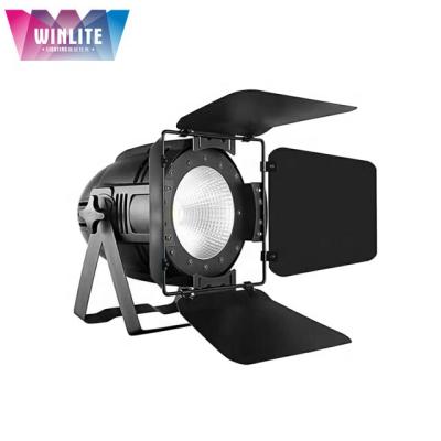 China Sports Stadiums Winlite 200w COB 2in1 COB 2in1 Led Light + Par64 Warm Cool White With Barn Door for sale