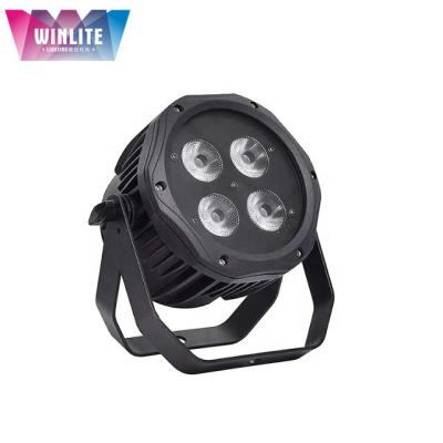 China Winlite IP65 4x6in1 Waterproof RGBWA+UV 12w Hotel Led Slim Led Par Can for sale