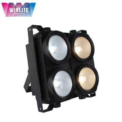 China Winlite 4x100w 2in1 White Audience Pixel Sports Stadiums Warm + Cool Blinder Matrix Light for sale