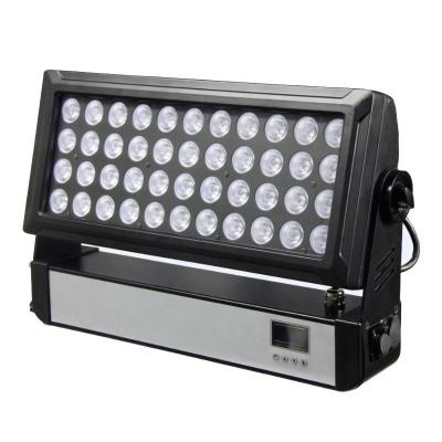 China Outdoor sports stadiums Winlite 44x10w rgbw led wall washer projector for sale