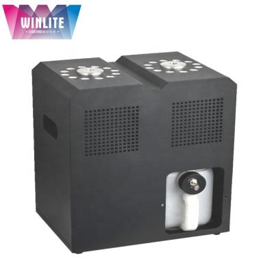 China Colorful Theme Park Winlite 2000w Double Head Fog Machine for sale