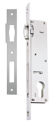 China Durable Mortise Door Lock with Iron Deadbolt Steel / Zamak Cylinder Single Cylinder for sale