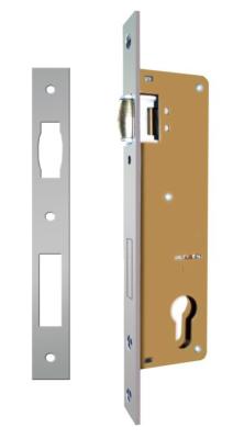 China Bloqueo de puerta de baño de aluminio europeo 20 mm 25 mm Bloqueo de puerta de retroceso para puerta de aluminio en venta