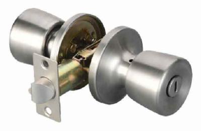 China Antitheft Standard A Knob Door Lock Passage Function 1-3/8 Inch to 1-3/4 Inch 35mm to 45mm Door Thickness for sale