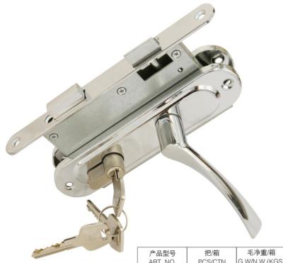 Cina 5 pin di ottone cilindro Smart Mortise Lockset Mortise Tipo di installazione in vendita