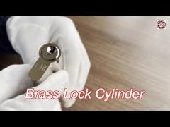 euro profile cylinder lock  modern antique brass cylinder lock