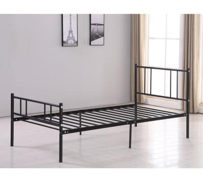 China Wholesale Strong Queen Size Metal Bed Frames Adult Single Bed for sale