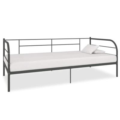 China Simple Modern Strong Low Height Metal Iron Day Bed Dorm Furniture for sale