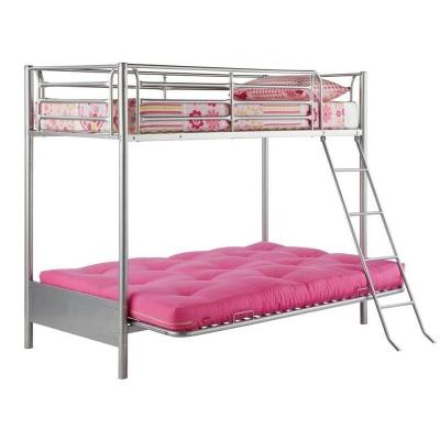 China Foldable Single Bunk Bed with Sofa Bed Double Futon for sale