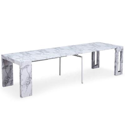 China Expandable Modern Home Furniture Extendable Dining Table, Multifunctional Expanding Folding Furniture for sale