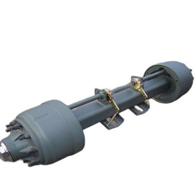 China Trailer Parts Heavy Duty Trailer Axle Suspension Beam Thickness 12 14 16mm Trailer Axle for sale