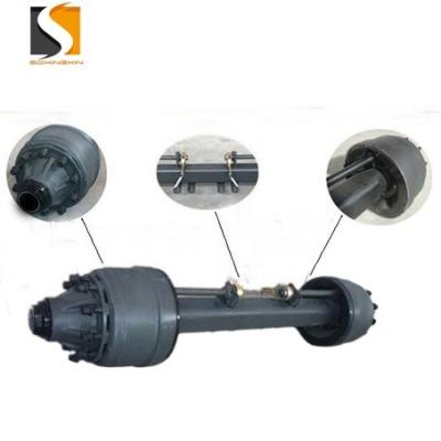 China Safety American Axle German Axle Dump Truck Semi-Trailer Accessories Tricycle Rear AxleTriaxial Axle for sale