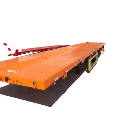 China Transport 20ft 40ft Container Cargo Trailer For Cars Small Insulated Cargo Trailer For Sale Bar Look For Ramp Cargo Trailers for sale