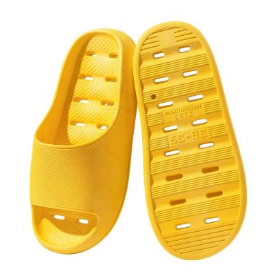 China Damping 2022 Breathable Men's Bath Slippers New Spring Summer Slippers PVC Thick Bottom Women's Thick Bottom Home Slippers for sale