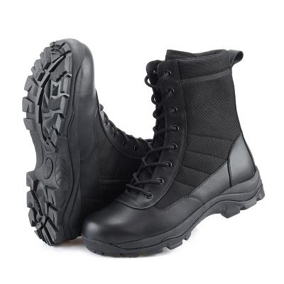 China Steel Toe Waterproof Wear-Resist Rubber Outsole Rejects Staff Military Shoes for sale