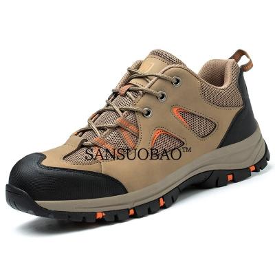 China 2022Safety Sport Work Shoes Waterproof Slip Resistant Protected Steel Toe Sneaker for sale