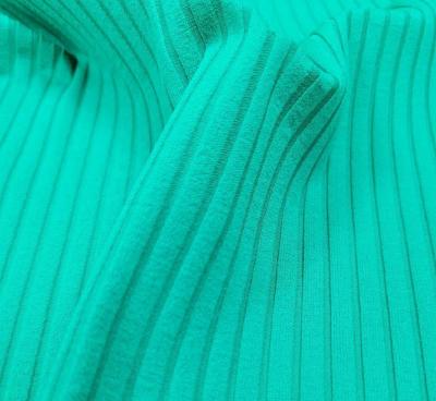 China Stretch Swimsuit Fabric Polyester Stripe Stretch Rib Knit Fabric #DRTL-42260 for sale