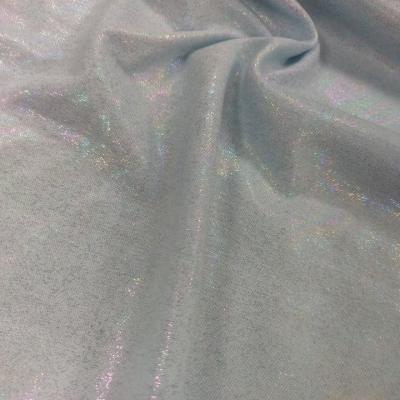 China Colorful Wicking Sparkle Foil Print Knit Plain 100% Spun Fabric Polyester Tank Top #SPT-60230FP for sale