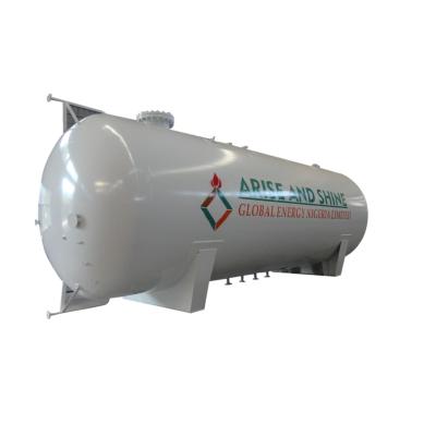 China Gas Cylinder Gas Station China Cooking Butane Gas Propane Storage 40 Ton 10 Ton Storage Tank Price Lpg for sale