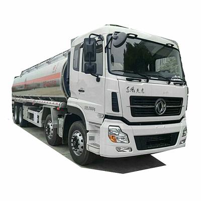 China Carbon steel or stainless or aluminum alloy Dong Feng 6*4 elevate 2 axles tanker tanker truck for sale